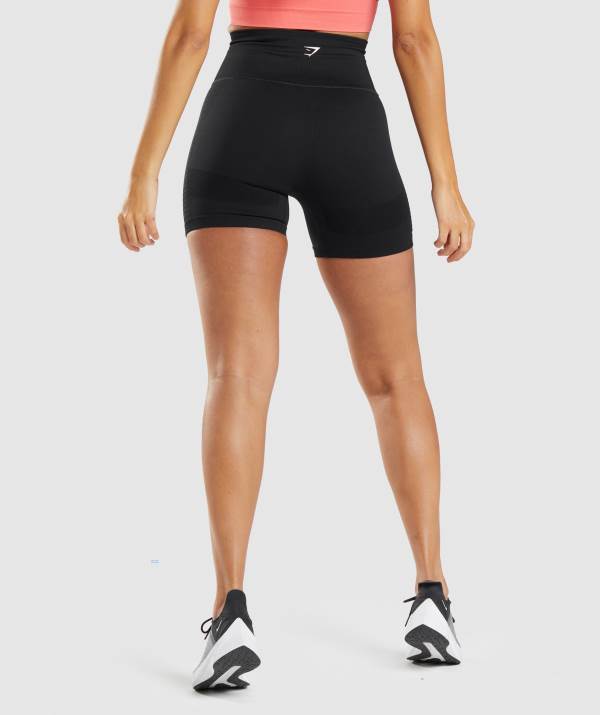 Damske Šortky Gymshark Energy Seamless Čierne | BR5610794